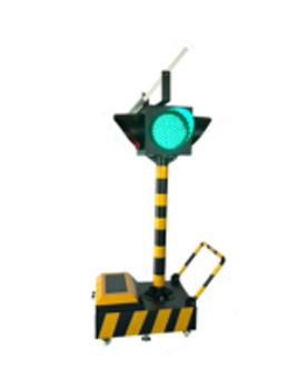 奇台太阳能移动信号灯