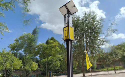 奇台智慧路灯安装